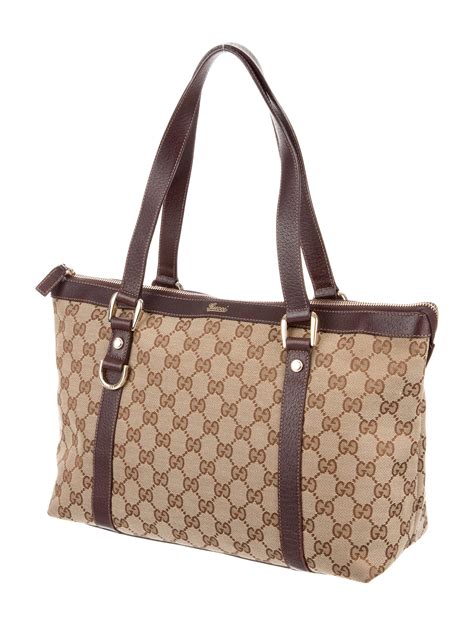 gucci tote bag with zipper